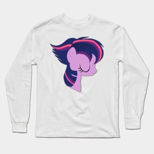 Twilight Sparkle Hairstyle Long Sleeve T-Shirt